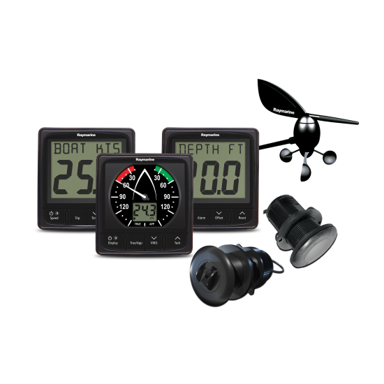 Raymarine i50 & i60 Wind, Depth, Speed Pack